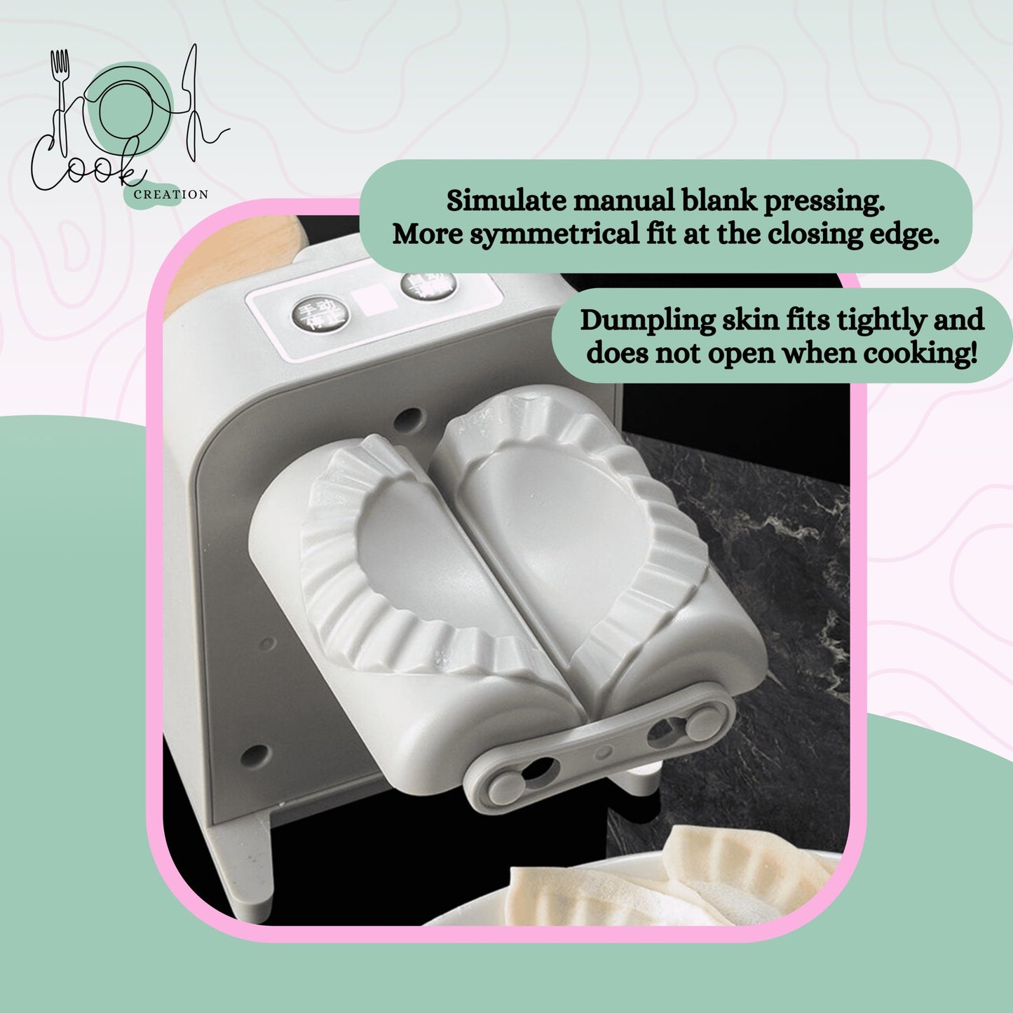 CookCreation™ Electric Dumpling Maker